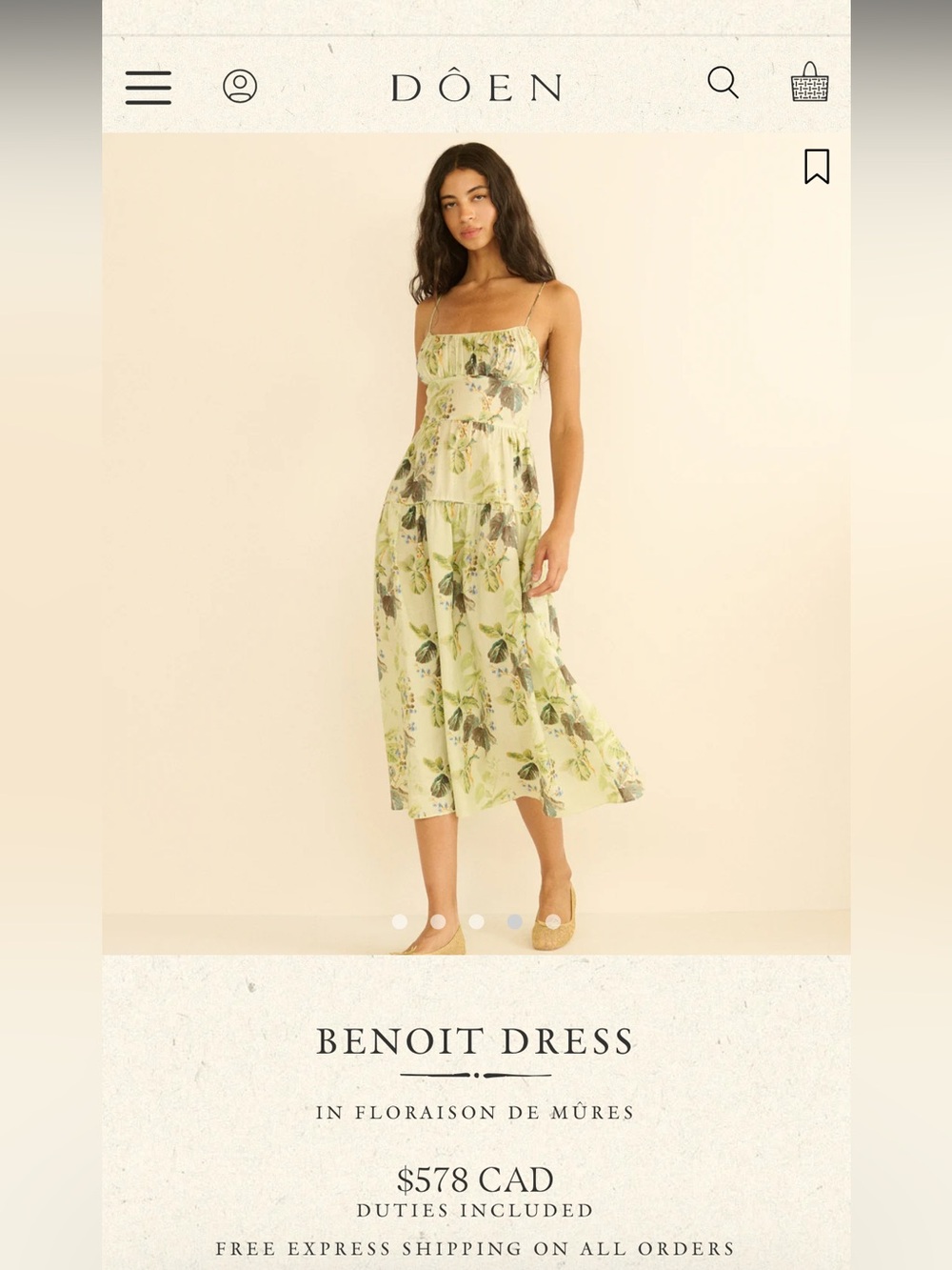 Doen Benoit Dress